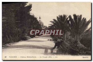 Old Postcard Tamaris Chateau Michel Pacha La Grande Allee