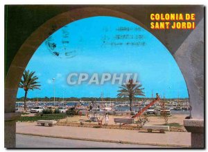 Postcard Modern Colonia de Sant Jordi Mallorca