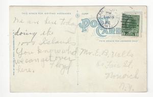 Posted 1922 Canada Postcard - King's Store, Ivy Lea, Ontario, Canada - (AU5)