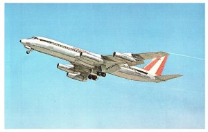 Aerolineas Peruanas Convair 990A Fan Jet Airplane Postcard