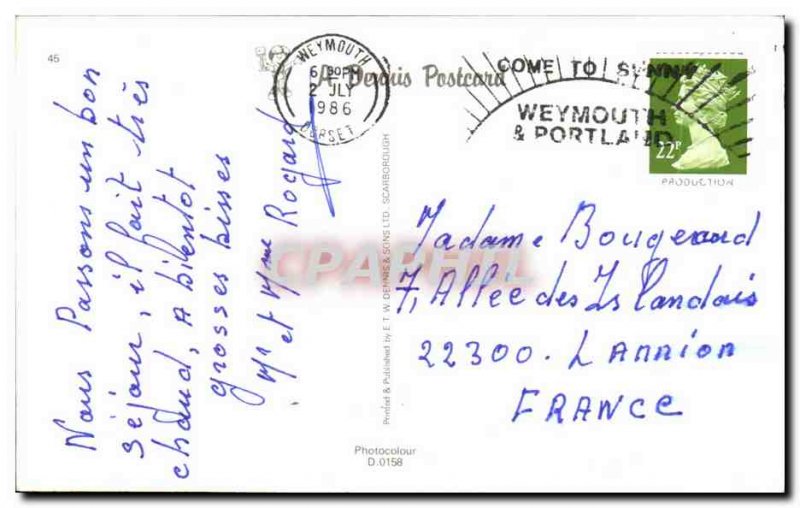 Old Postcard Dawlish