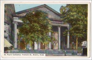 St Paul's Cathedral, Tremont St, Boston MA