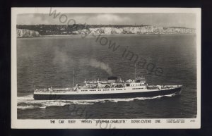 f2176 - Dover-Ostend Line Ferry - Prinses Josephine-Charlotte - postcard