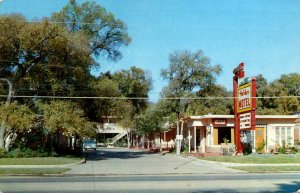 Texas San Antonio Holiday Motel 1956