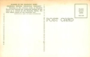 Winner of the Kentucky Derby Churchill Downs Louisville, Kentucky USA