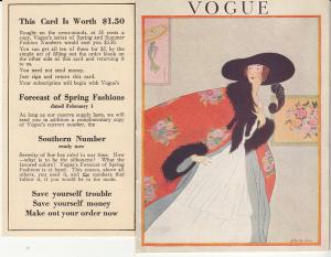 Vogue Magazine Subscription Solicitation