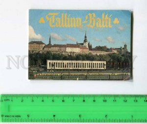 263844 USSR ESTONIA ADVERTISING Railroad TALLINN station Pocket CALENDAR 1990 y