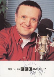 Nigel Ogden Radio 2 Hand Signed Cast Card Photo