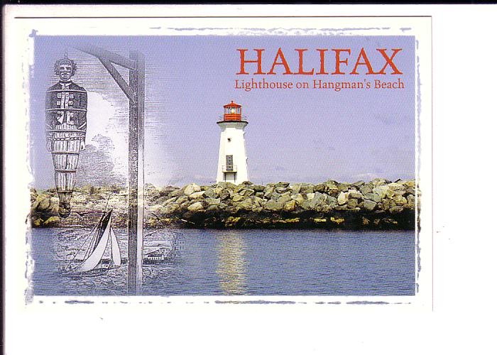 Hangman's Beach Lighthouse, Halifax  Nova Scotia,