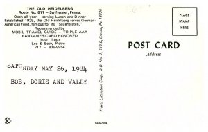 Pennsylvania  Swiftware , The Old Heidelberg