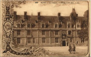 CPA BLOIS-Le Chateau-Facade Louis XII (27003)