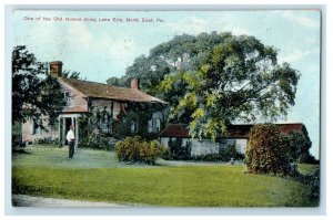 c1910 One Of the Homes along Lake Erie North East Pennsylvania PA Postcard 