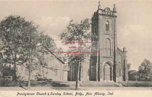 IN, New Albany, Indiana, Presbyterian Church & Sunday School Bldg, Bakers Pub