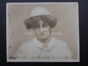 Actress MISS MARIE STUDHOLME c1904 RP by Rotary Midget Post Card No.6865d