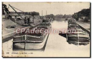 Postcard Epinal Old Port