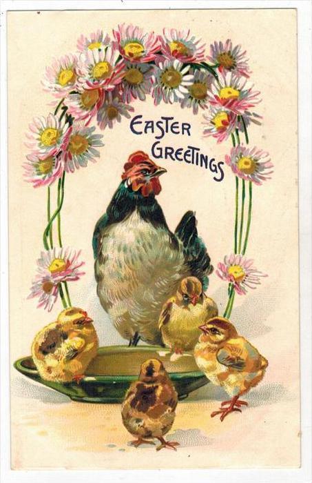 Easter  Hen with chicks