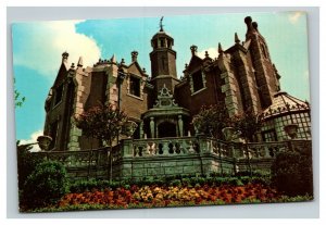 Vintage 1970's Postcard Walt Disney World The Haunted Mansion Orlando Florida