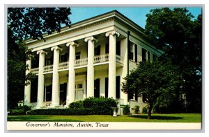 Postcard TX Governor's Mansion Austin Texas Near State Capitol