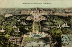 CPA VERSAILLES - Vue générale du Parc et du Palais (353478)