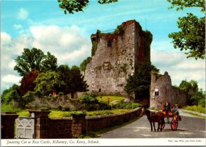 Ireland Kerry Killarney Jaunting Car At Ross Castle