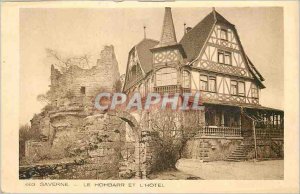 Old Postcard Saverne The Hohbarr and Hotel