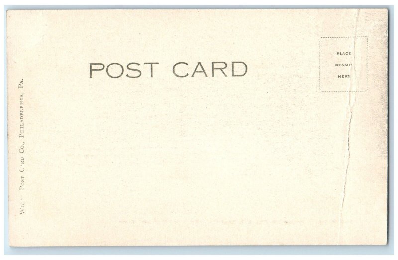 c1905 Philadelphia on the Wissahickon Creek Fairmount Park PA Postcard