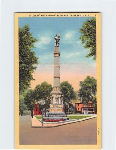 Postcard Soldiers' And Sailors' Monument, Peekskill, New York