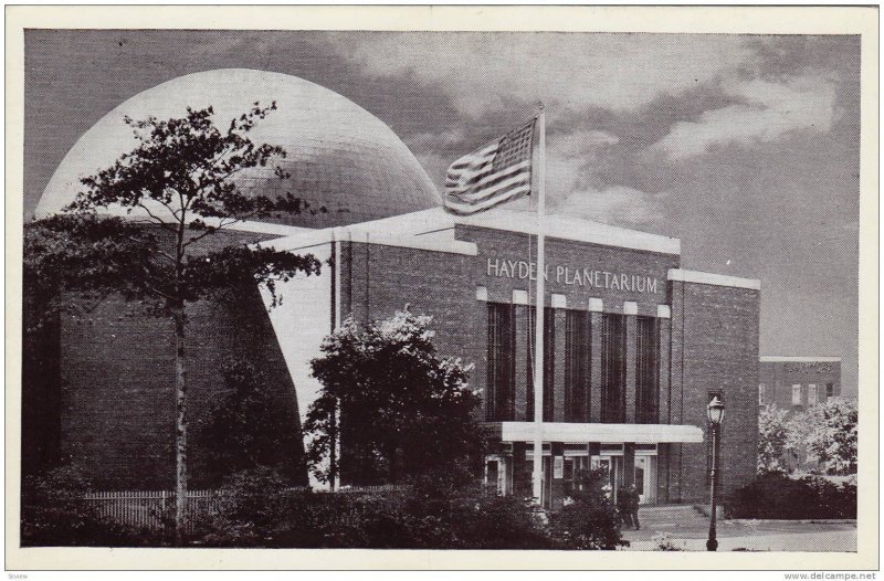 Exterior,The American Museum-Hayden Planetarium, New York,40-60s