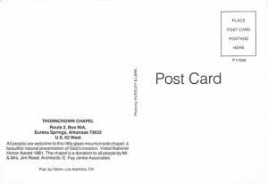 Thorncrown Chapel - Eureka Springs, Arkansas