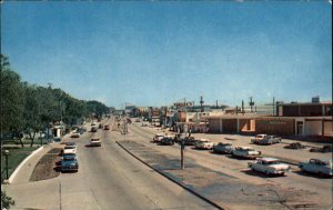 Mississippi MS Jefferson Davis Highway West Beach Vintage Postcard