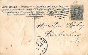 Christmas 1906 writing on front