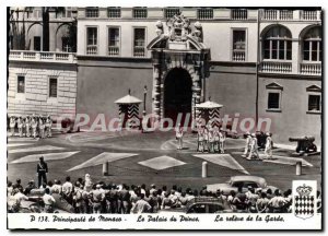 Modern Postcard Monaco Palais Du Prince Relve custody