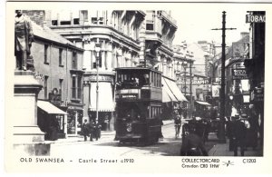 Real Photo, Castle Street, Old Swansea, Wales