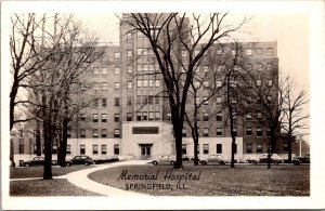 Illinois Springfield Memorial Hospital Real Photo