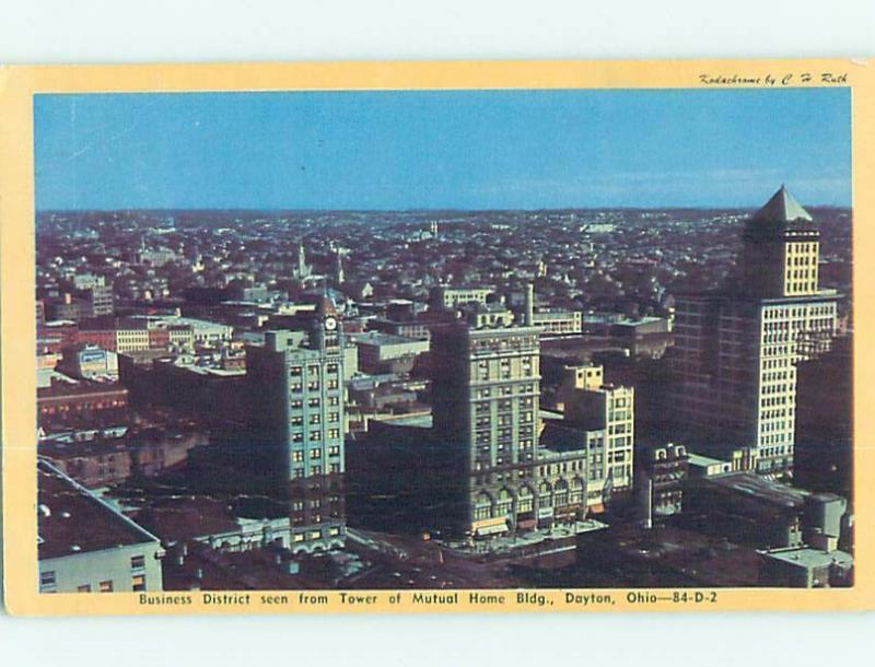 Pre-1980 PANORAMIC VIEW Dayton Ohio OH hp4304