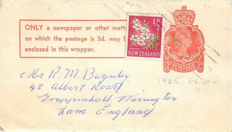 New Zealand Auckland Entier Postal Stationery