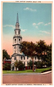 Rhode Island   Providence  First Baptist Church