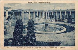 CPA DEAUVILLE Les Nouveaux Bains - L'Atrium et les Cabines (1250481)