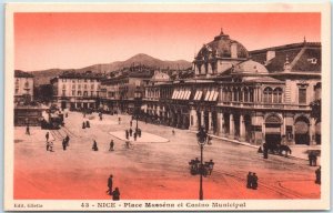 M-3247 Nice Place Massena et Casino Municipal France