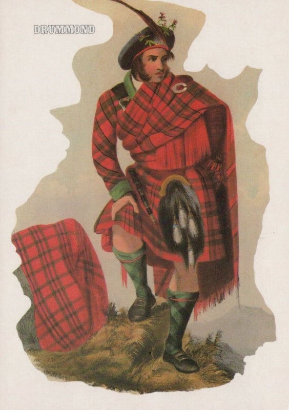 Scotland Postcard - Scottish Clans - Drummond  RR8987