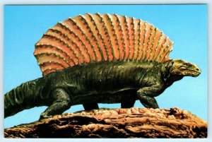 EDAPHOSAURUS Dinosaur ~ 1992 Artist Signed Dave Marrs  4x6 DinoCardz Postcard