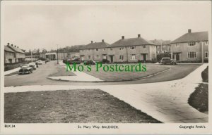 Hertfordshire Postcard - St Mary Way, Baldock    RS27605