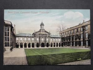 Cambridge: Emmanuel College Frint Court c1909 by Valentine's