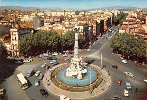 BT10861 place castellane et le boulevard baille car voiture bus aut       France