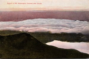 New Hampshire White Mountains Summit Of Mt Washington Covered With Clouds 1907