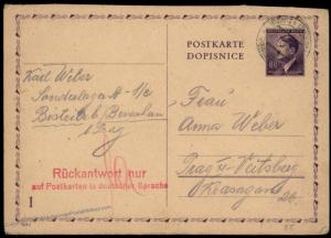 3rd Reich Germany SS Jewish Mischling Sonderlager A Camp Bistritz Ubungspl 83968