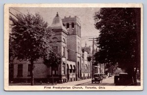 K5/ Toronto Ohio Postcard c1910 First Presbyterian Church 64