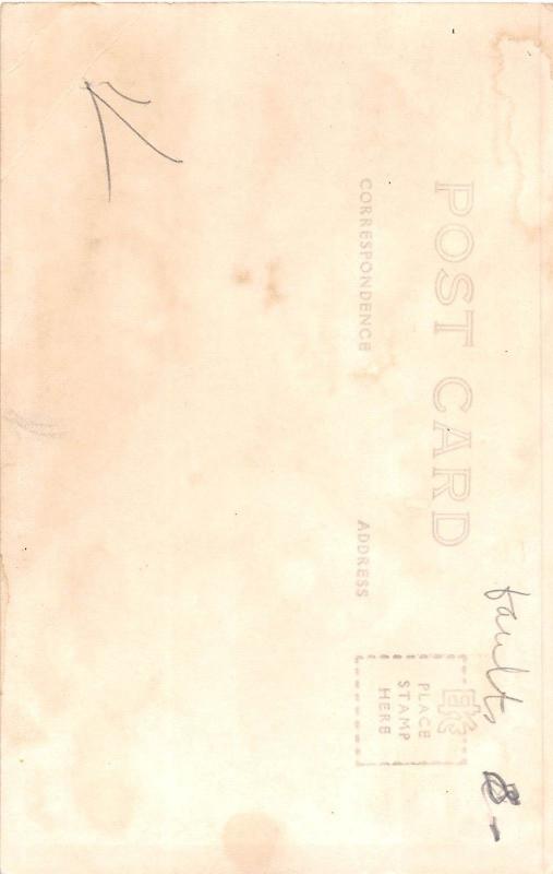 E14/ Native American Indian RPPC Postcard c1940s Indian Chief Tepee Negative 4