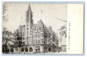 c1905 U.S Post Office Building St. Paul Minnesota MN Unposted Antique Postcard
