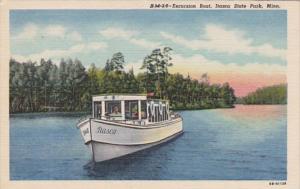 Minneapolis Itasca State Park Excursion Boat Curteich